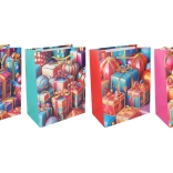 Sac cadeau M de Noël 26 × 32 × 10 cm