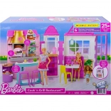 Restaurant avec accessoires Barbie