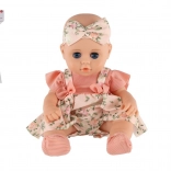 Poupée avec yeux mobiles 30 cm