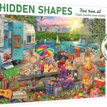 Puzzle Hidden Shapes – escapade en camping-car