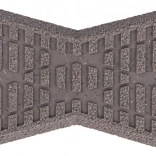 Socle Piko pour croisement 30°