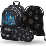 Ensemble scolaire BAAGL Harry Potter Poudlard – sac à dos, trousse et sac