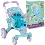 Disney Lilo & Stitch poussette pour poupées avec peluche STITCH de Smoby