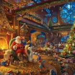 Puzzle L’atelier du Père Noël 1000 pièces SCHMIDT