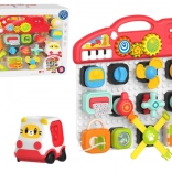 Table sensorimotrice interactive avec piano pour enfants