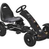 Kart à pédales noir