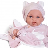 Poupée réaliste avec un corps en tissu doux Antonio Juan