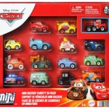 Cars micro-voitures – set de 15 petites voitures en métal