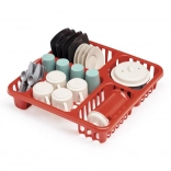 Grande ensemble de vaisselle avec égouttoir pour enfants