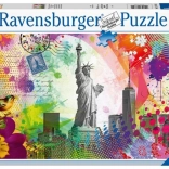 Carte postale de New York – puzzle 500 pièces Ravensburger