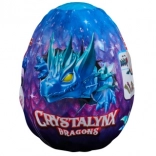 Crystalynx dragons flexibles en œuf – surprise de collection