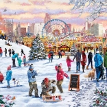 Puzzle Miracle d’hiver à Hyde Park 1000 pièces