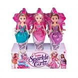 Poupée SPARKLE GIRLZ princesse en cornet 10,5" – présentoir 12 pcs