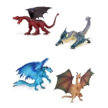 Set de figurines dragons 12 cm (2 pcs)