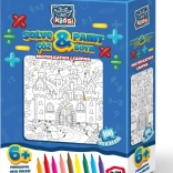 Puzzle à colorier ART PUZZLE Multiplication 100 pièces