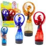 Ventilateur portable avec pulvérisateur à batterie