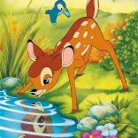 Puzzle Trefl Disney : Bambi 600 pièces