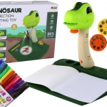 Projecteur de dessin pour enfants dinosaure avec sons et accessoires
