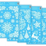 Film de fenêtre de Noël Glitr 20x30 cm