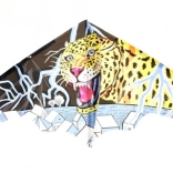 Cerf-volant pour enfants 115 × 72 cm