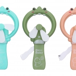 Ventilateur manuel dinosaure 18 cm