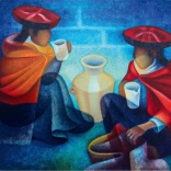 Puzzle Commerçants, Pérou 1000 pièces BLUEBIRD