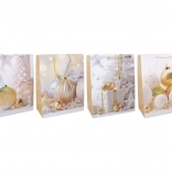 Sac cadeau S 18 × 23 × 10 cm – motif de Noël