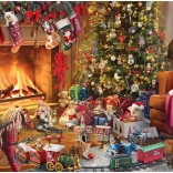 Puzzle Matin de Noël 500 pièces