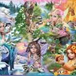 puzzle bluebird saisons des fées 1000 pièces