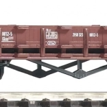 Piko wagon surbaissé à deux essieux Kkm3230 DR, époque IV, H0