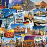 EUROGRAPHICS Puzzle Světoběžník Berlin 1000 pièces