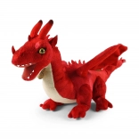 Dragon en peluche rouge ECO-FRIENDLY 40 cm