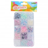 Set de perles avec ciseaux et fil