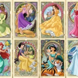 Puzzle Princesses de style Art nouveau - Ravensburger 1000 pcs