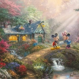Puzzle dans boîte en métal Mickey & Minnie 500 pièces