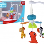 Carrousel avec mélodies et trois animaux pour enfants