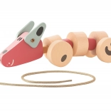 Canetons à tirer pastel Cubika en bois