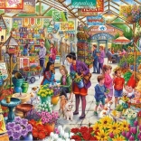 Puzzle La joie du jardinier 1000 pièces GIBSONS