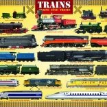 Puzzle Trains 100 pièces EUROGRAPHICS