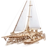 Ugears Merihobus – trimaran voilier mécanique en bois 3D
