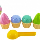 Set de moules à glace pour le sable