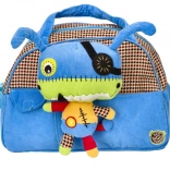 Sac à dos pour enfants avec monstre en peluche EcoSnoopers