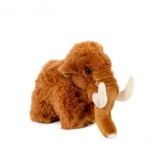 Mammouth en peluche marron 17 cm pour bébé