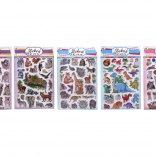 Autocollants avec des animaux – variantes mixtes