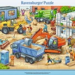 Ravensburger puzzle Grands engins de chantier 40 pièces