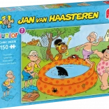 Puzzle JUMBO Jan van Haasteren Junior : Farces à la piscine 150 pièces