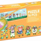 Puzzle DJECO Grands et Petits à la Ferme