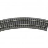 Piko rail courbe R1 avec ballast
