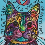 Puzzle HEYE Jolly Pets – mon chat sait ronronner, 500 pièces