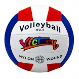 Ballon de volley blanc taille 5 multicolore